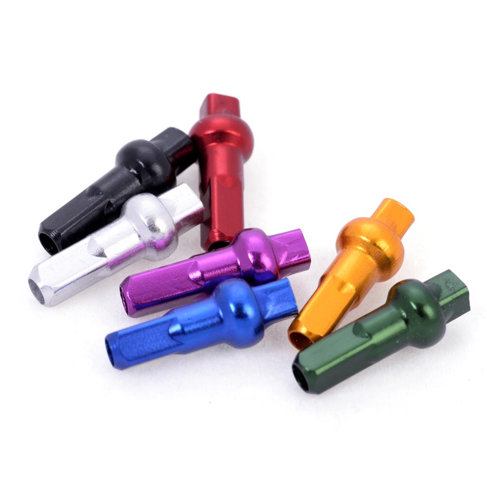 Halo Aero 14g x 12mm Alloy Spoke Nipples x50