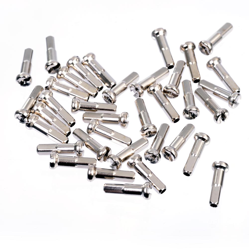 Halo 14g x 5/8" (16mm) X-Large Brass Spoke Nipples (100)