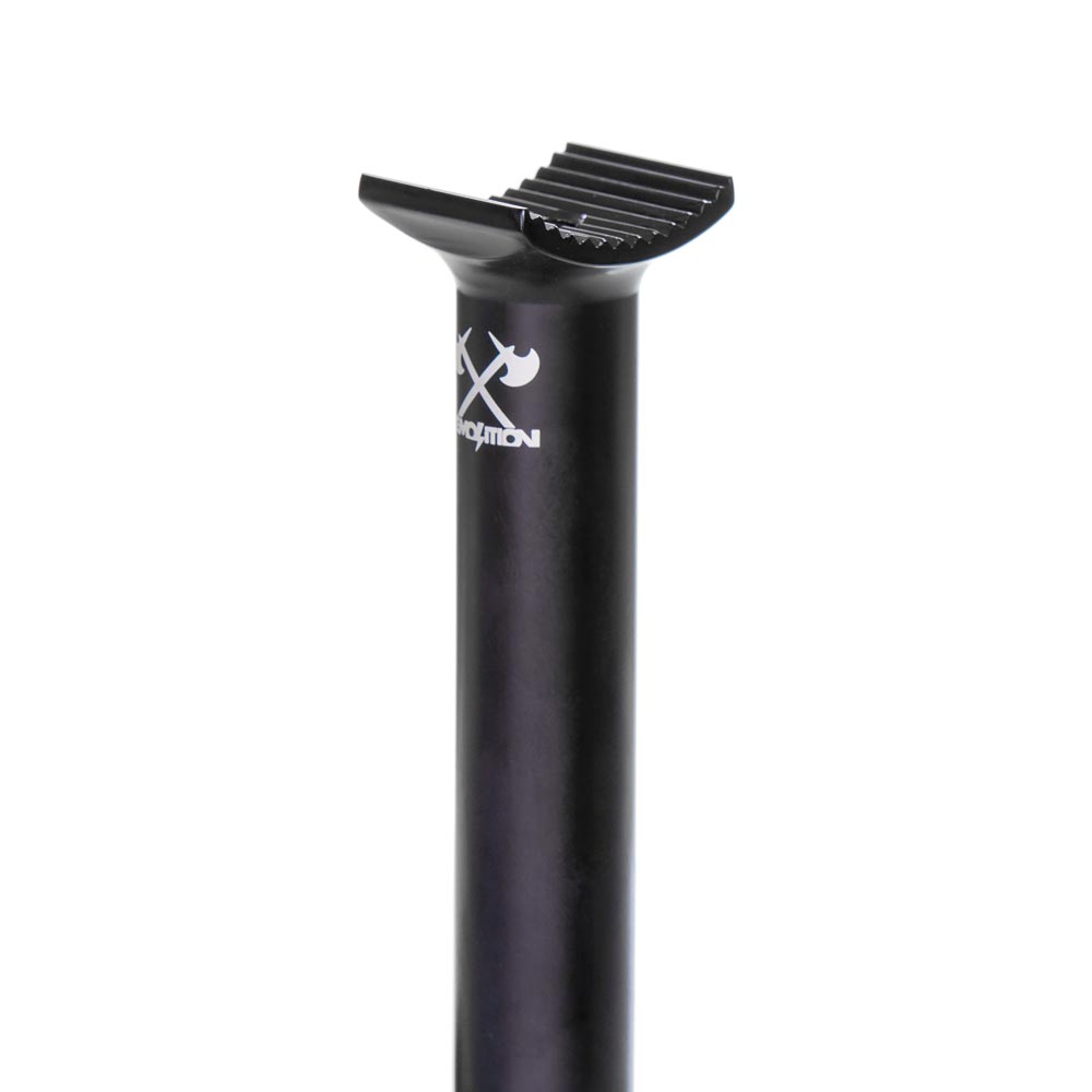 Demolition BMX Flat Black 25.4mm Pivotal Post