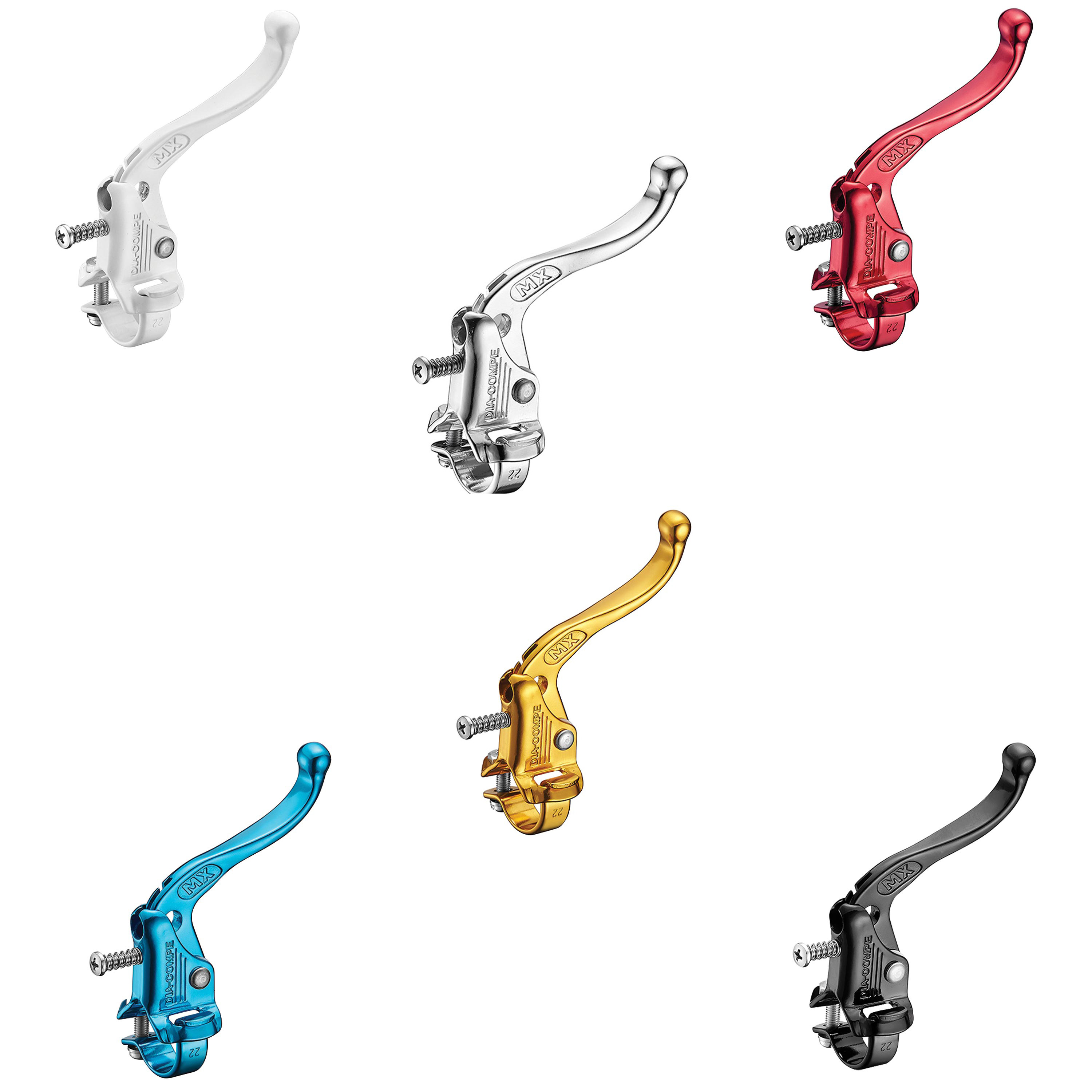 Dia-Compe Tech4 MX123 BMX Brake Lever 22.2mm LH/RH