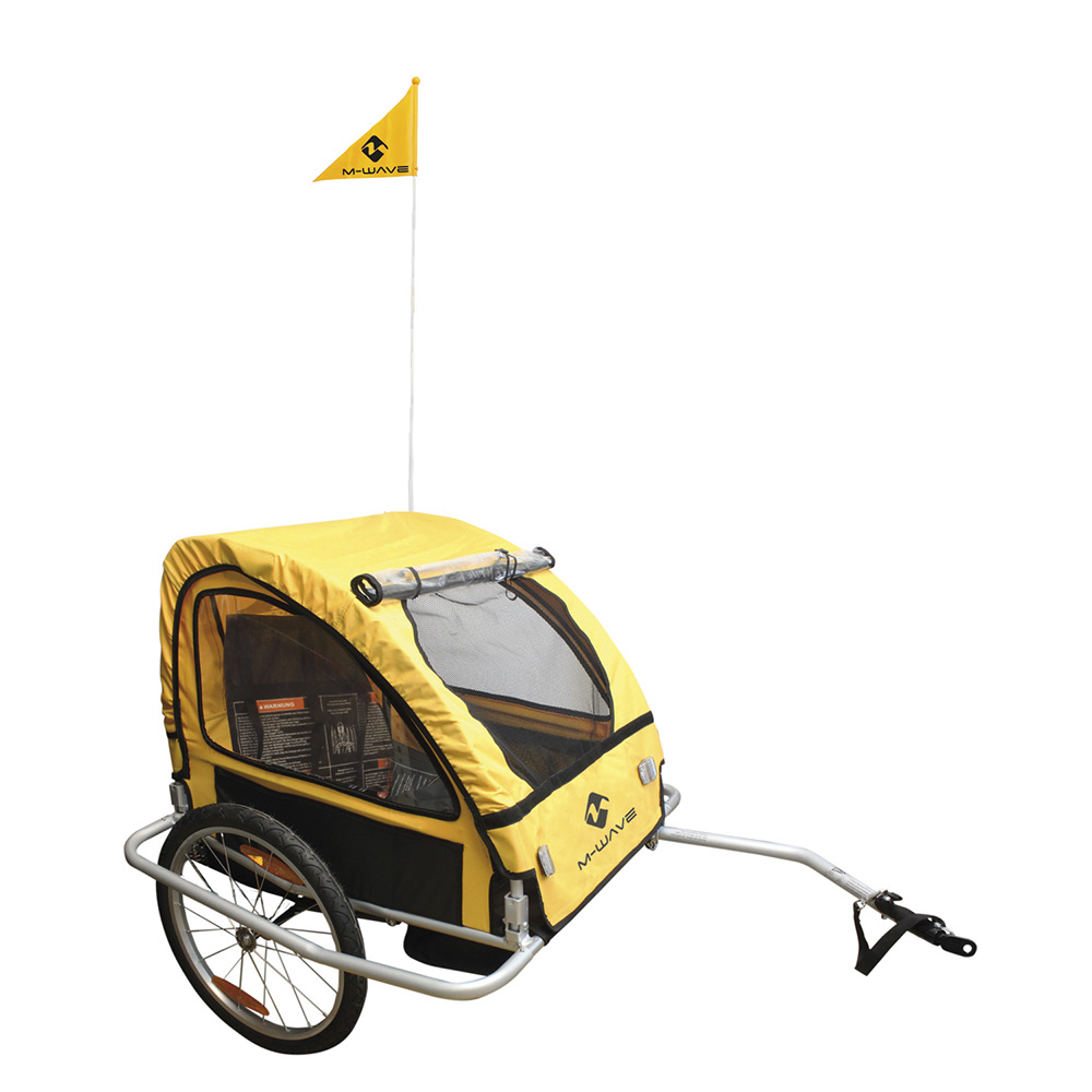 M-Wave Yellow 2 kids Stalwart KID EASY Trailer