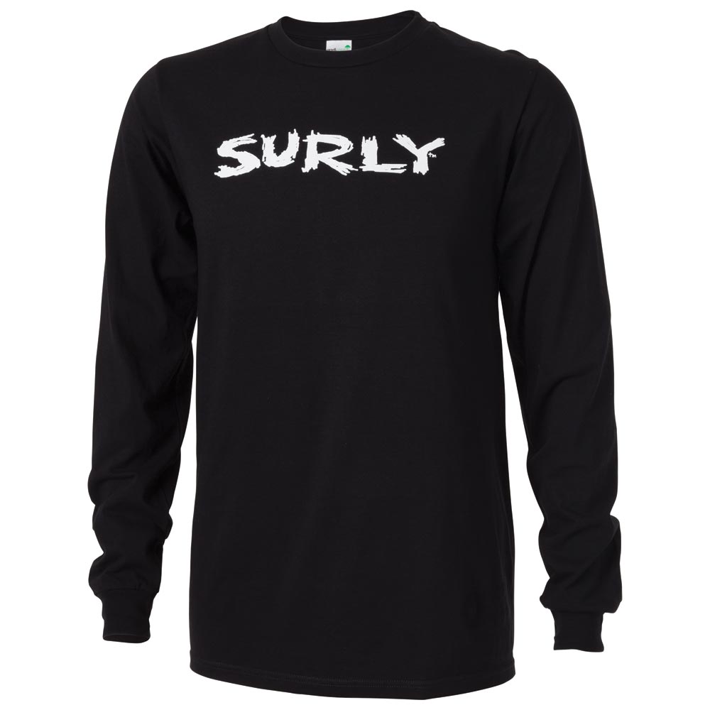 Surly Black Long Sleeve Logo T-Shirt