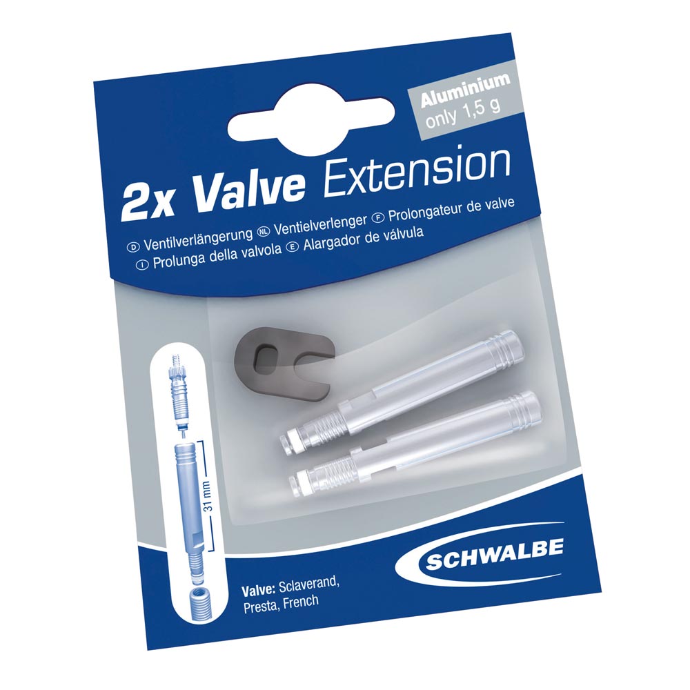 Schwalbe Tubeless Valve Extensions Pair