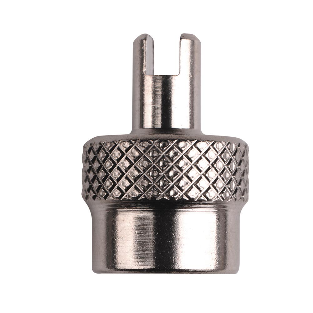 Weldtite Metal Schrader Valve Cap Silver