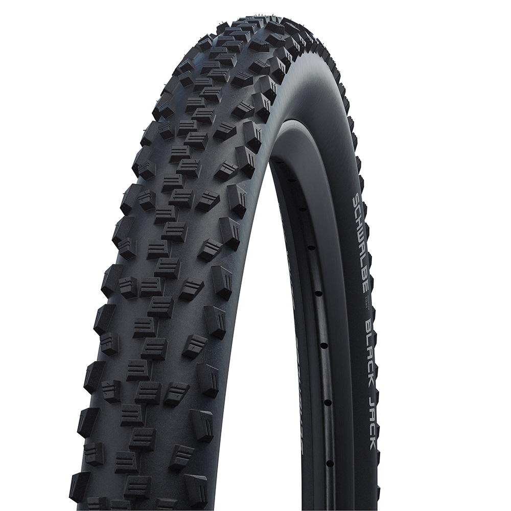 Schwalbe Black Jack K-Guard Liteskin 50 EPI Wire Tyre Black