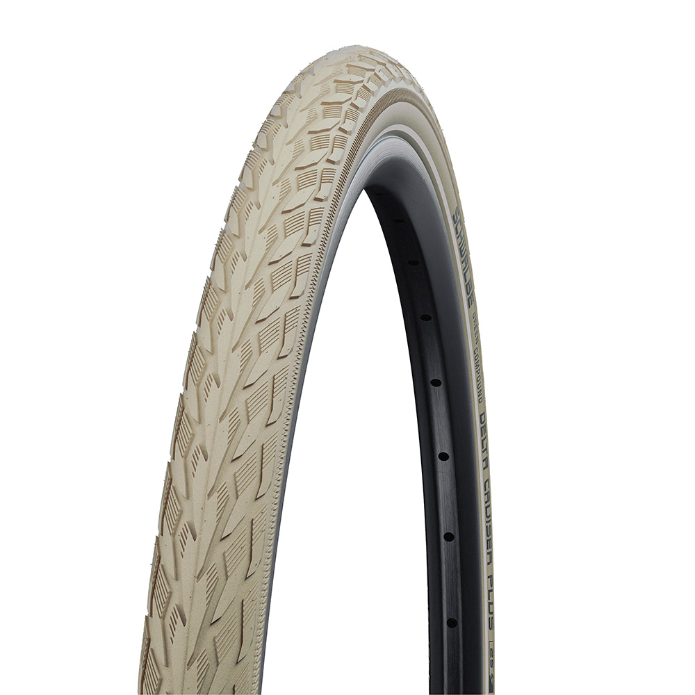 Schwalbe Creme/Reflex 700x35 Delta Cruiser Plus Creme