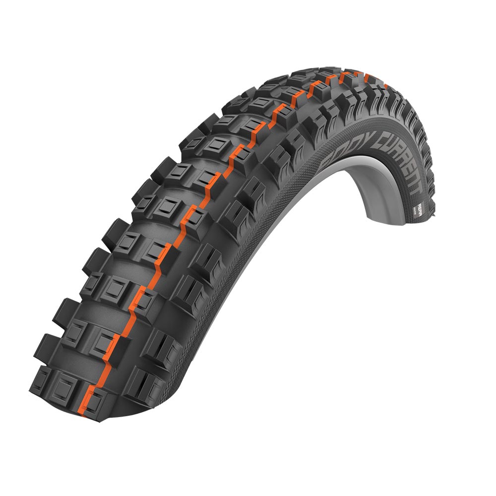 Schwalbe Eddy Current Evolution Addix Super Gravity Folding TL Easy Rear Tyre Black