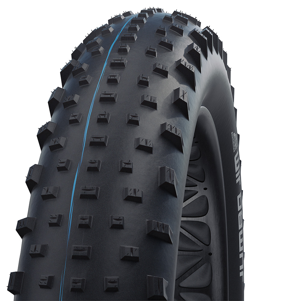 Schwalbe 26" Fat Bike Tyre Jumbo Jim Addix SpeedGrip Snakeskin TLE E-25 Black