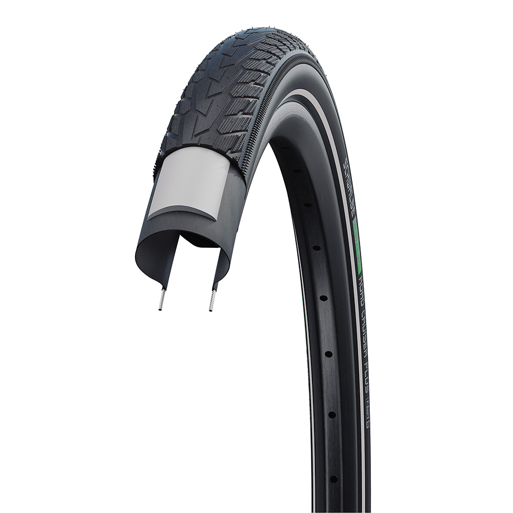 Schwalbe Road Cruiser Plus Active PunctureGuard GREEN E-25 700x40c