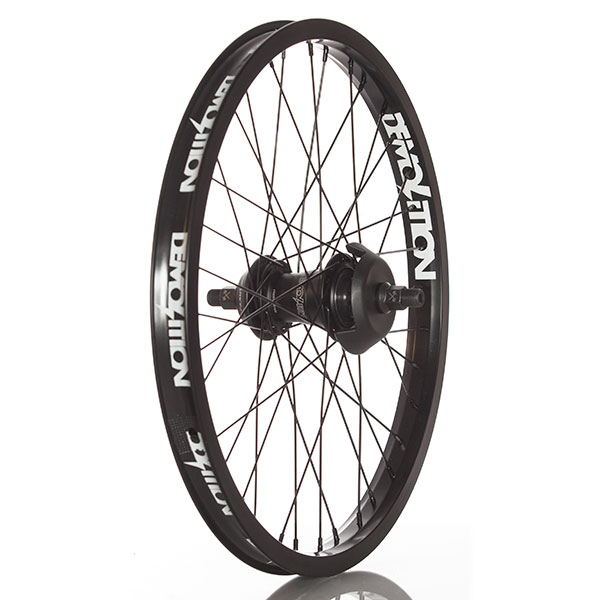 Demolition BMX 20" Rotator V4 Pro RHD 9T Freecoaster Rear Wheel Black