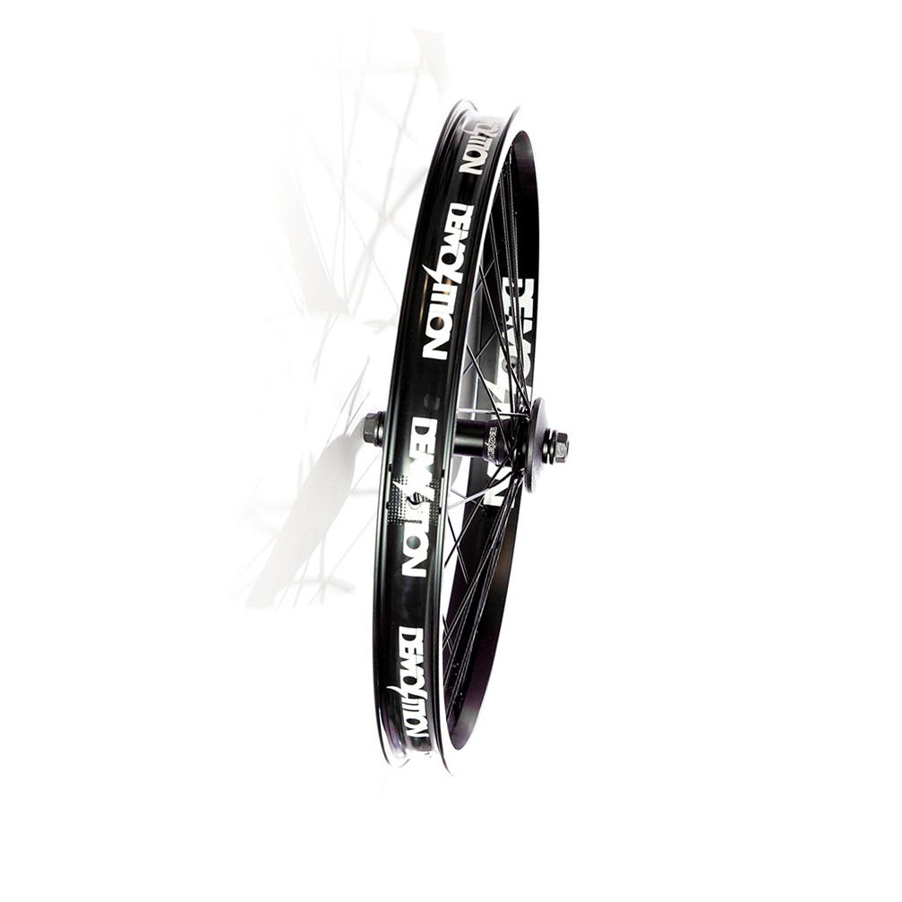Demolition BMX 20" Team Whistler Front Wheel Black