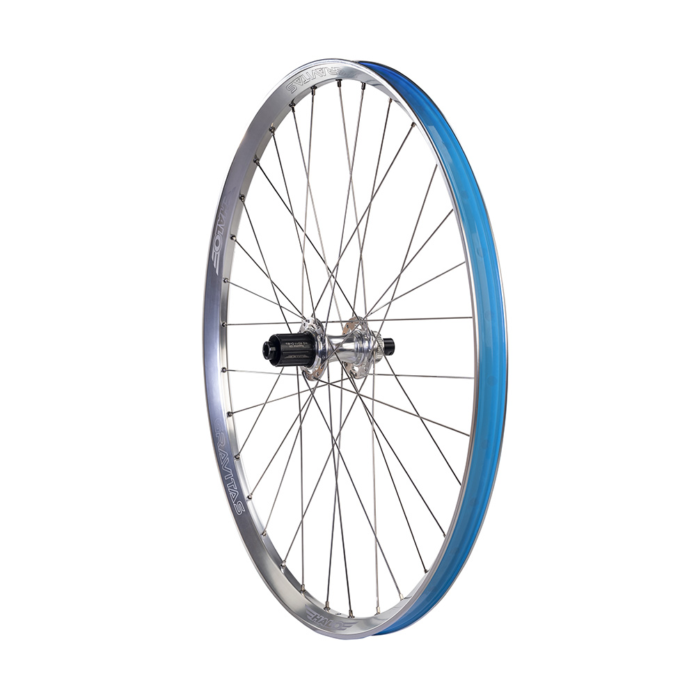 Halo Silver 27.5" Gravitas MTC 27.5" Rear Wheel Silver