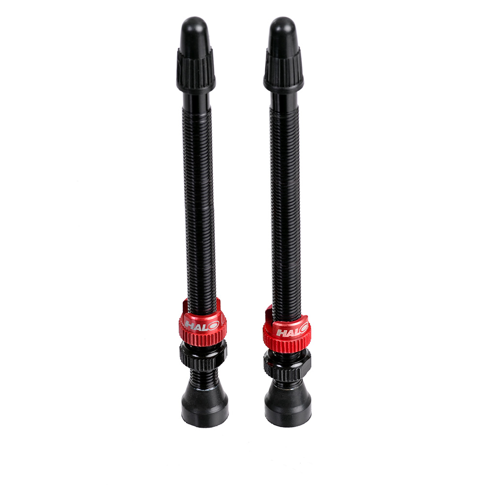 Halo Black 100mm Tubeless Valves