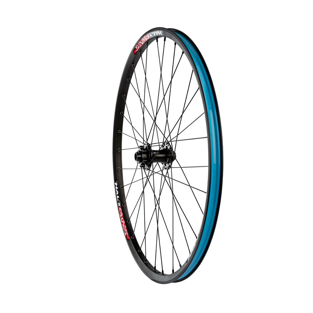 Halo Chaos 27.5" MT Front Wheel 32H QR/15mm Disc Hub Black