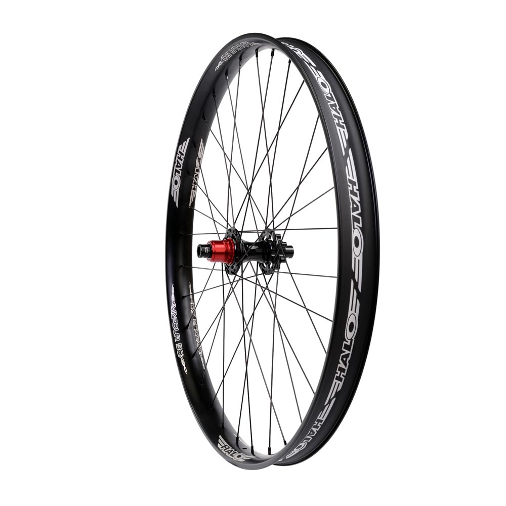 Halo Vapour 50 27.5" (650b) MT Supadrive XD 142Thru/135QR Disc Rear Wheel Black