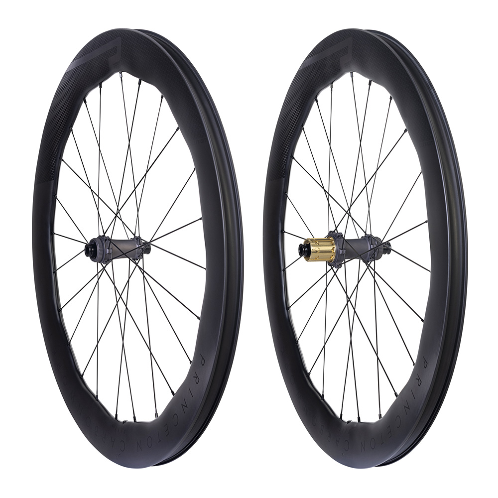 Carbon Wheelset 700c Princeton CarbonWorks Wake 6560 Evo Tactic Disc Hubs